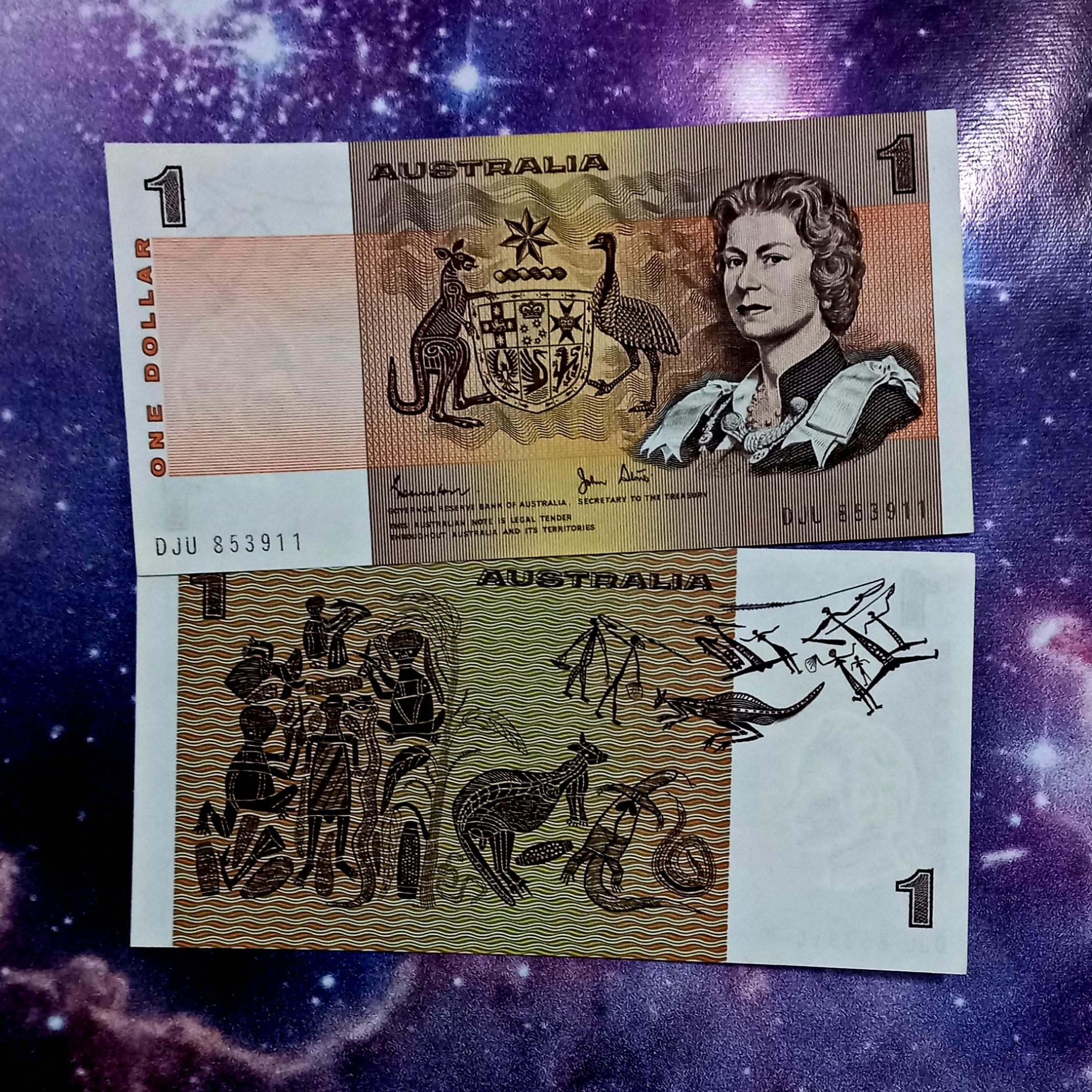 اسکناس 1 دلار استرالیا