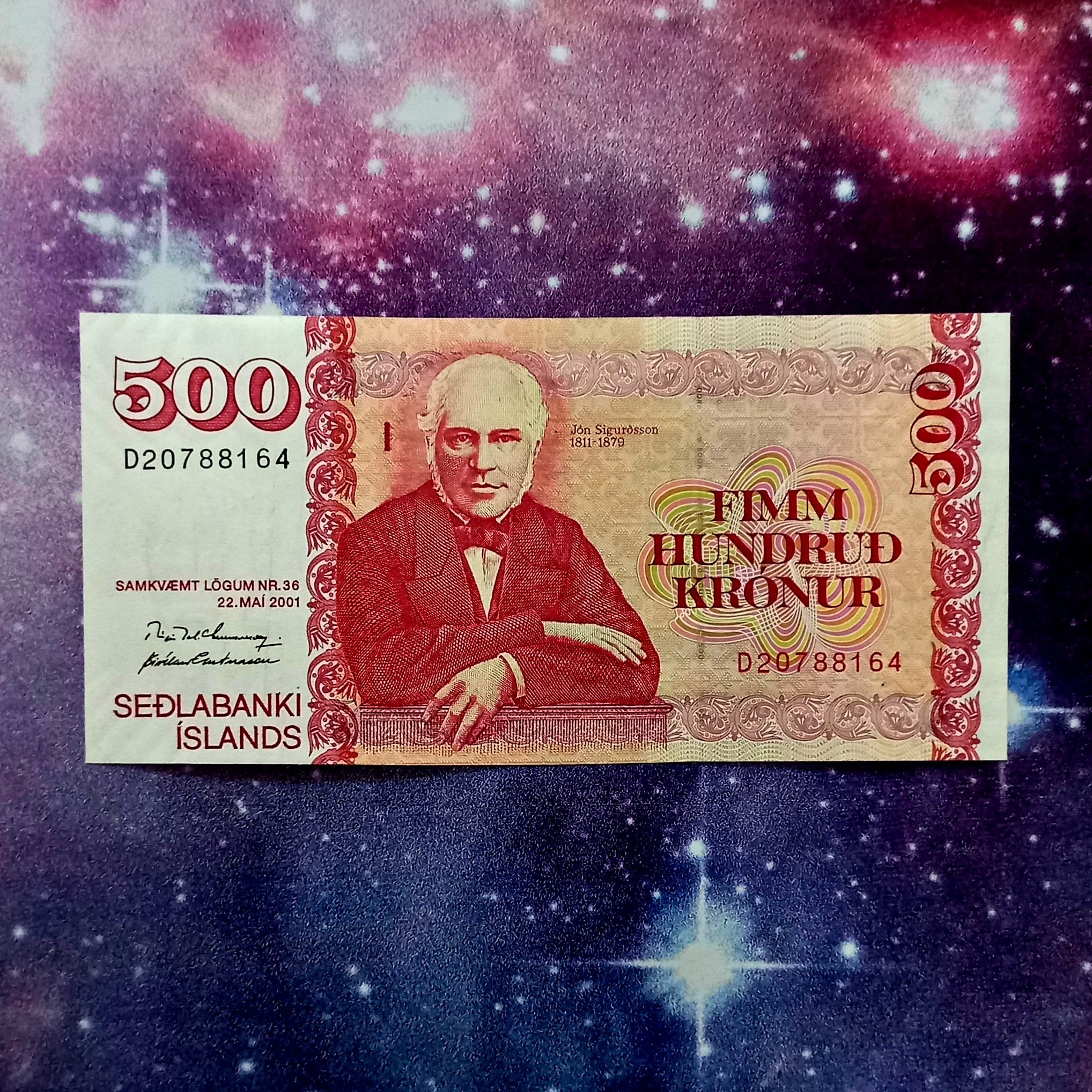اسکناس 500 کرون ایسلند