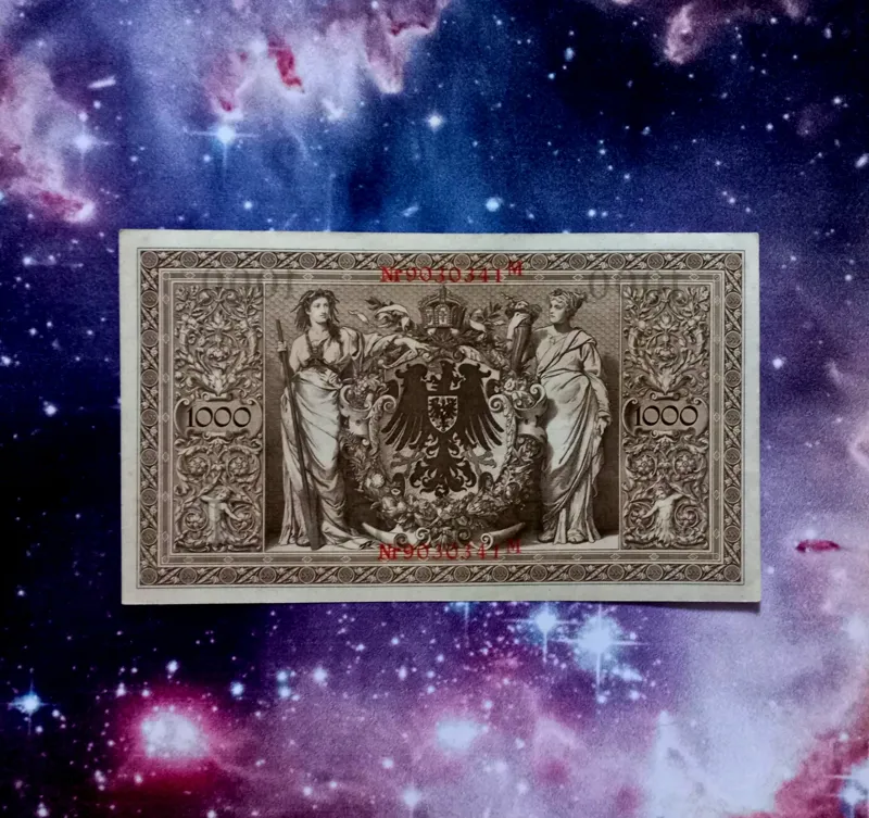 اسکناس 1000 مارک 1910 آلمان