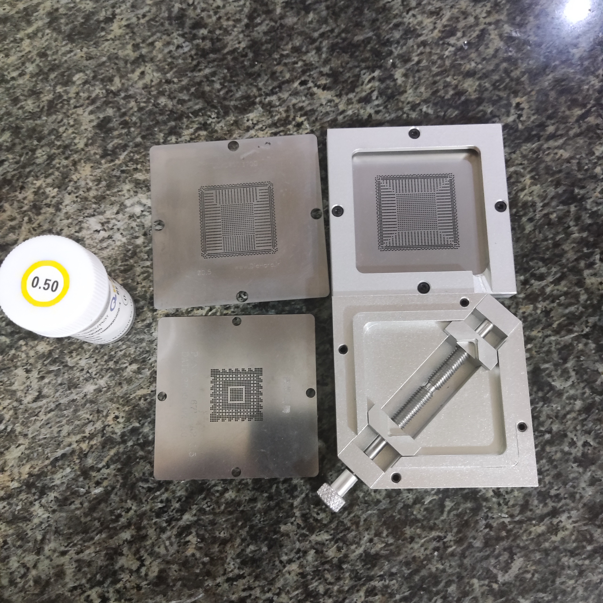 فیکسچر و شابلون و توپ قلع جهت ریبال upu ps4