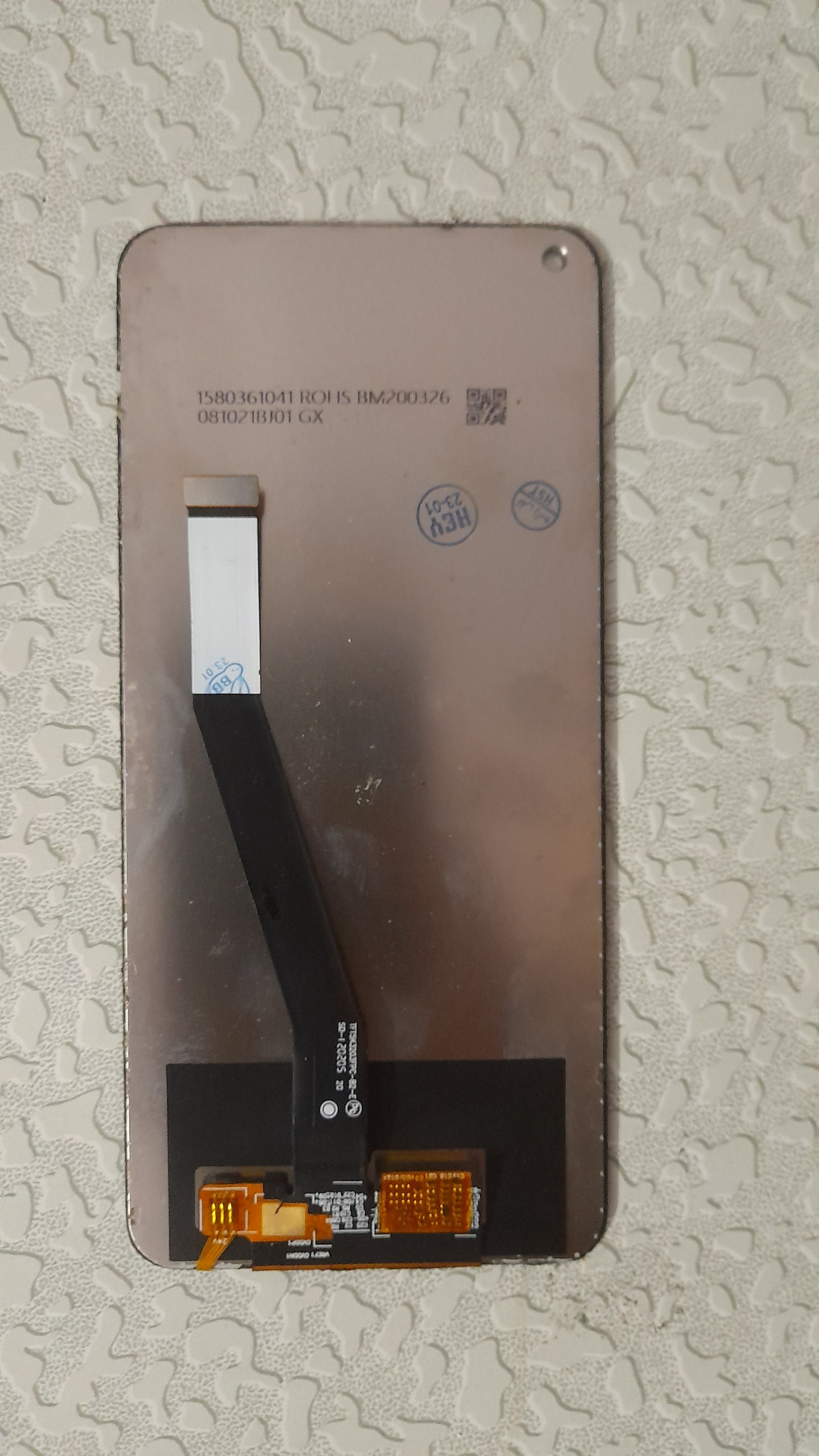 تاچ وال سی دی گوشی نوت 9شیایومی