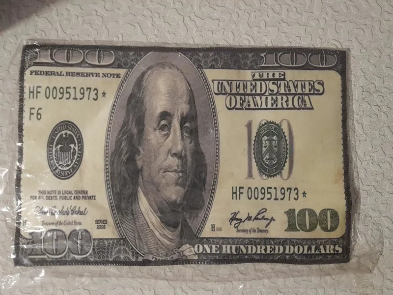 پد موس طرح دلار28سانت در 20 سانت