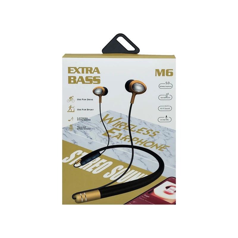 هندزفری گردنی بلوتوث  m6