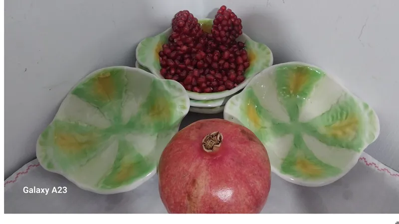 کاسه قدیمی سرامیکی (ناردون)انار خوری