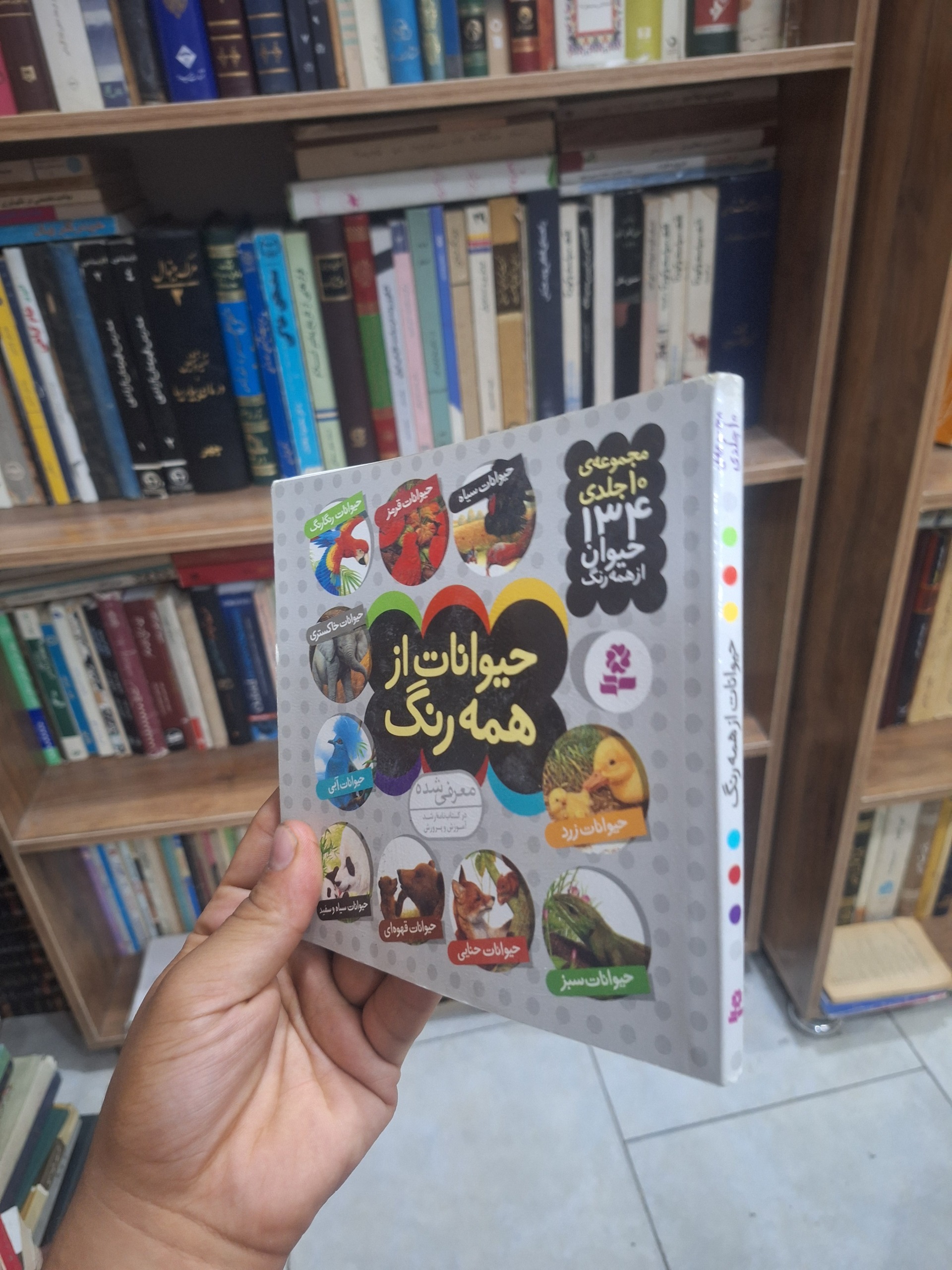 حیوانات از همه رنگ