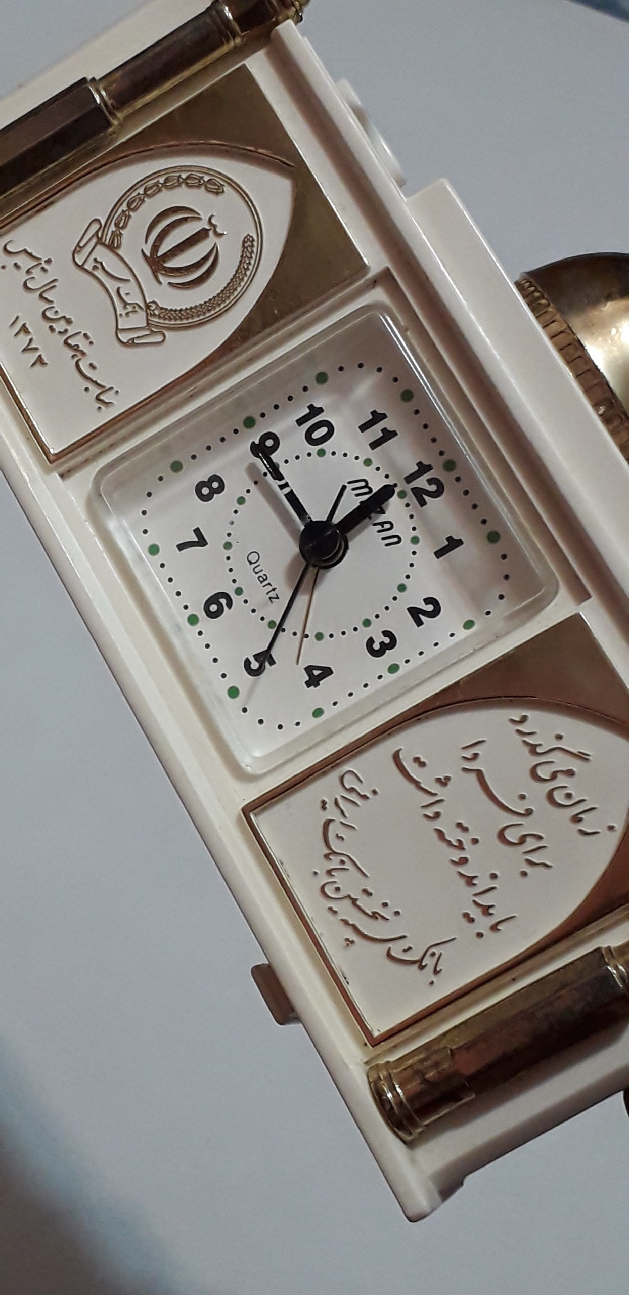 ساعت تکبیر گو الله و اکبر نوستالژی بدون درب پشت