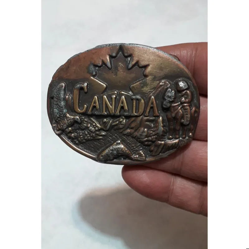 سگک کمربند قدیمی کانادا کابوی