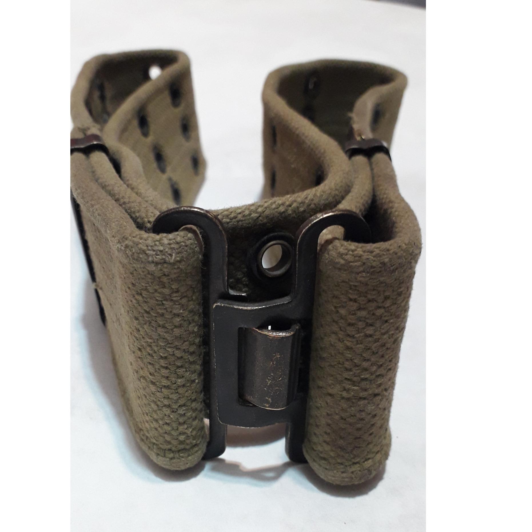 کمر بند نظامی برنجی قدیمی بزرگ دوران پهلوی