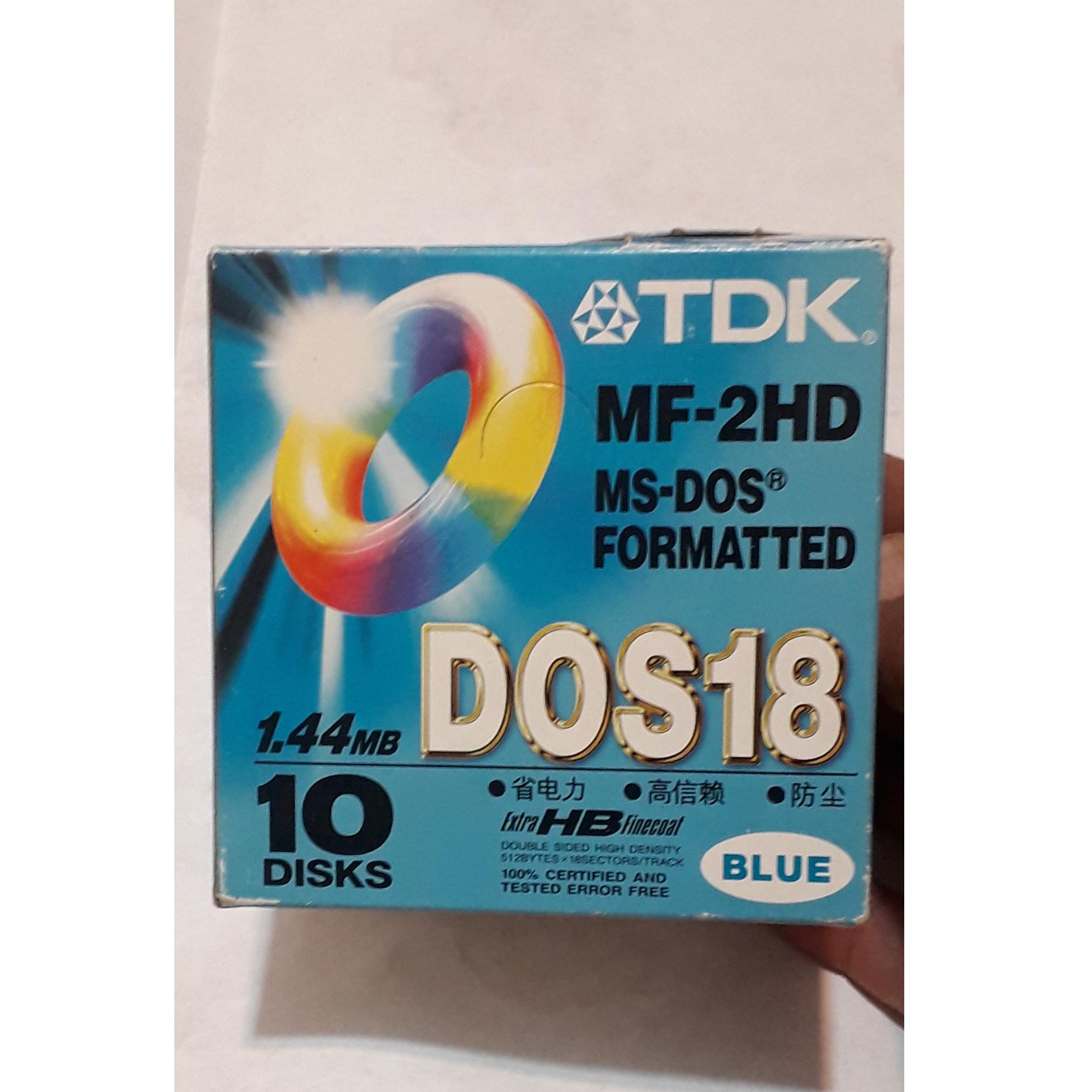 بسته 10عددی فلاپی دیسک آمریکایی T,D,K