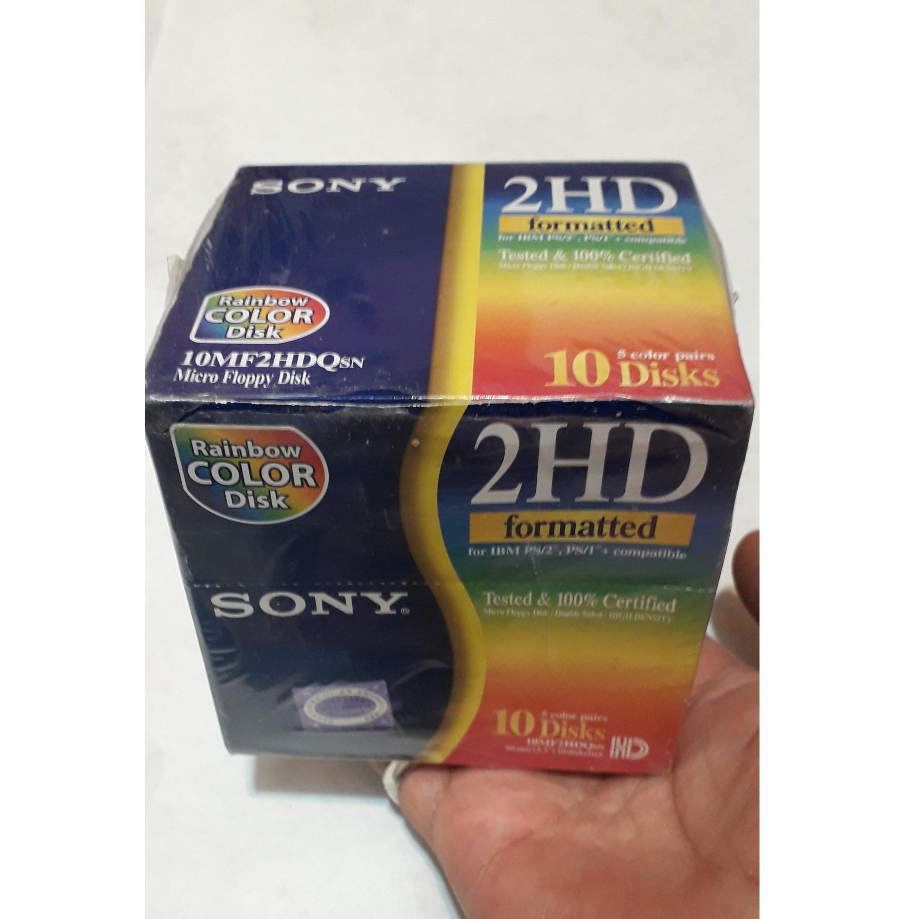 بسته فلاپی دیسک سونی اکبند 10 عددی