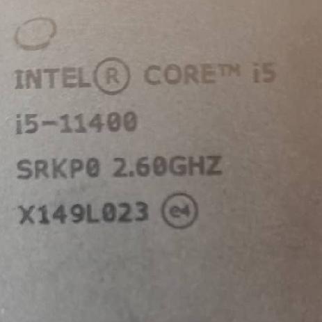 cpu i5 11400