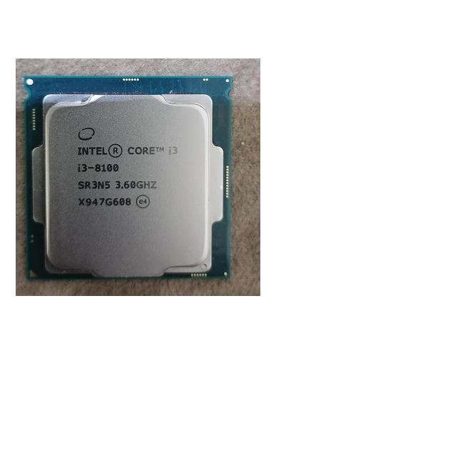 cpu i3 8100