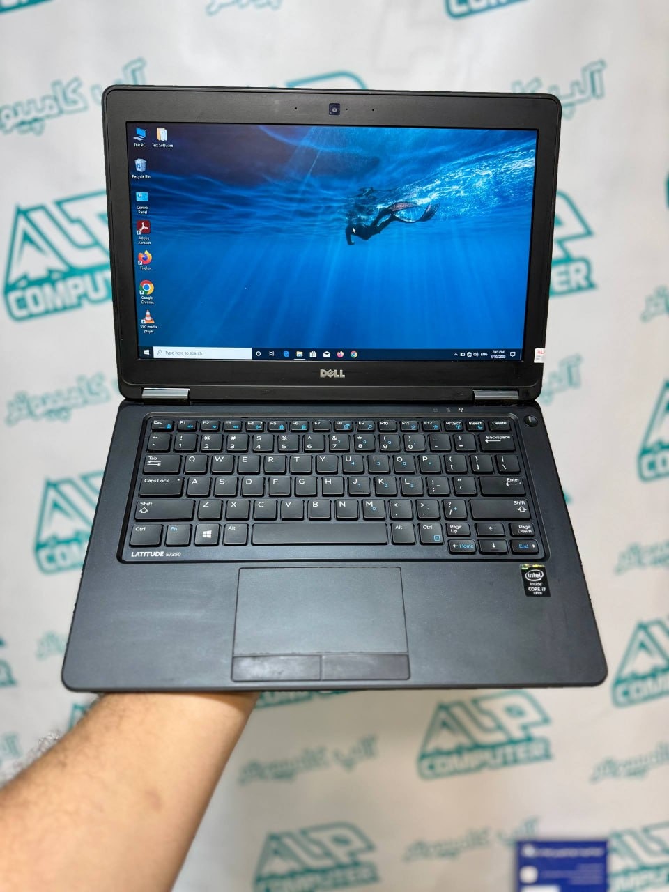 لپ تاپ Dell 7250 سبک i7 کوچیک روزمره