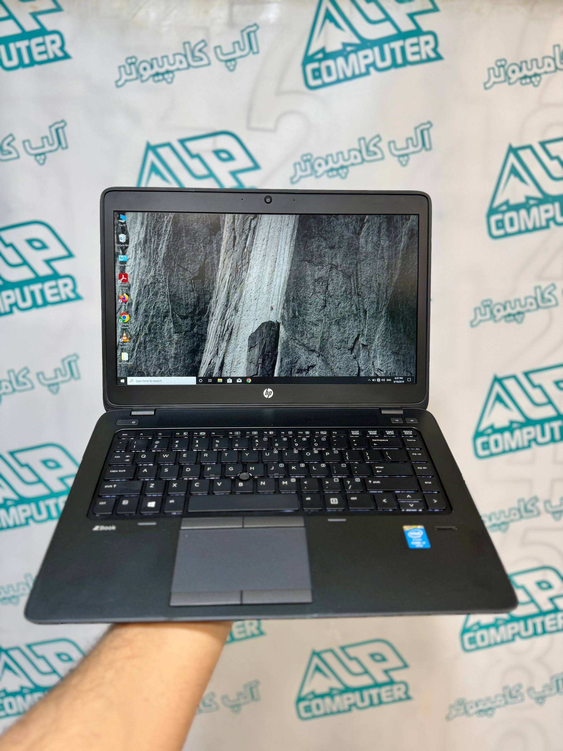 لپ تاپ Hp Zbook گرافیک دار سبک 14 اینچ