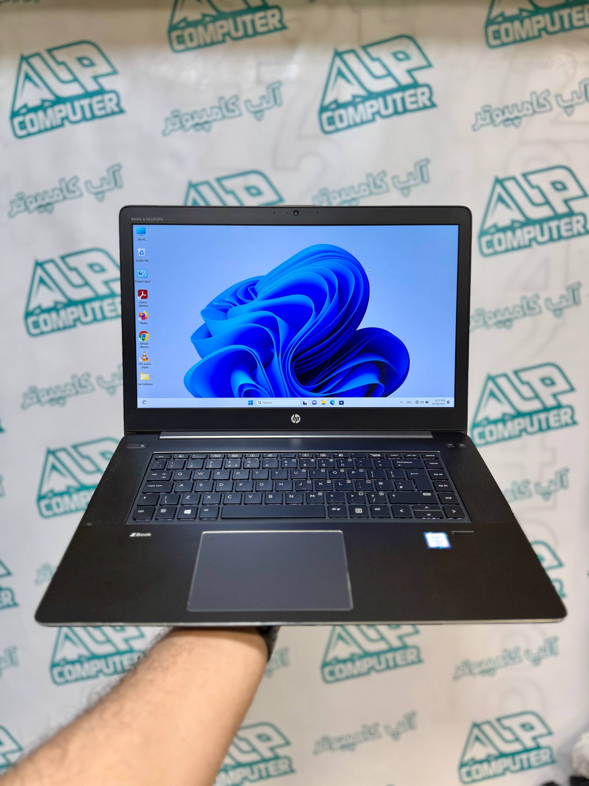 لپ تاپ Hp Zbook گرافیک 4 مجزا باریک سبک