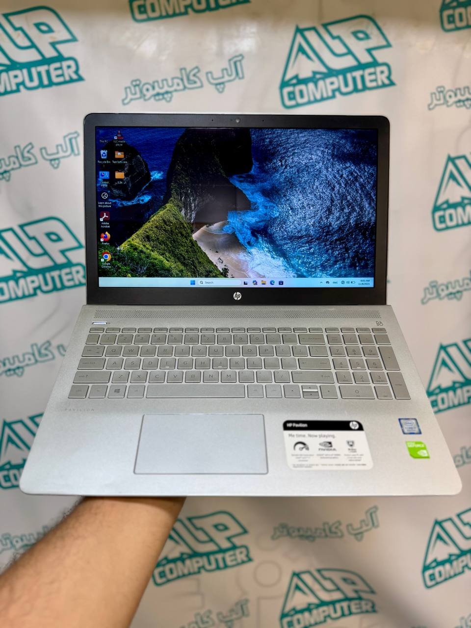 لپ تاپ Hp پاویلیون 4 گیگ گرافیک 15.6 اینچ i7