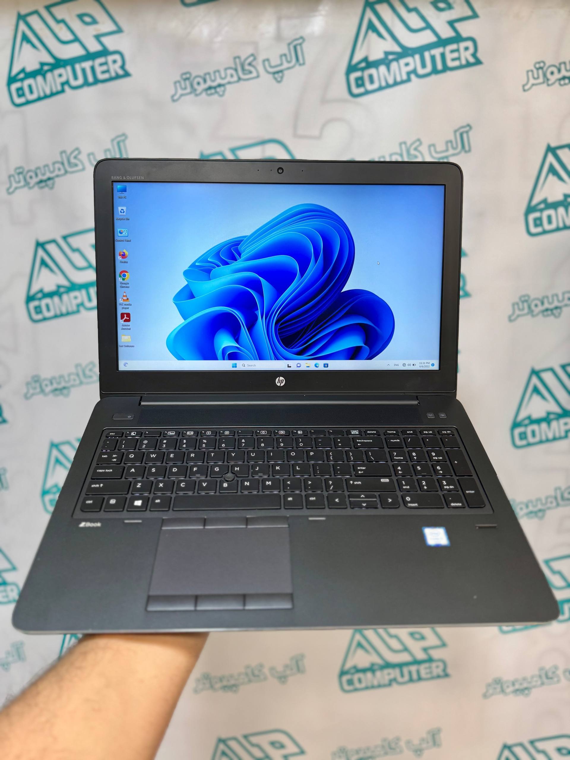 لپ تاپ Hp Zbook G3 گرافیک 2 هارد 256 رم 16