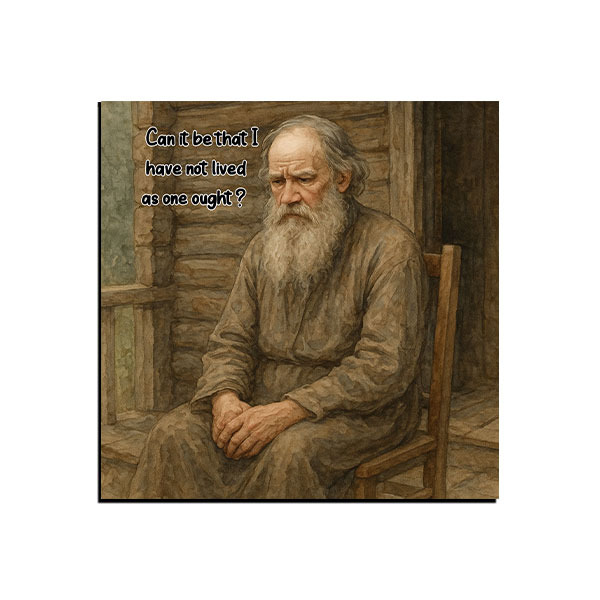 تابلو نوشته  کتاب مرگ ایوان ایلیچ