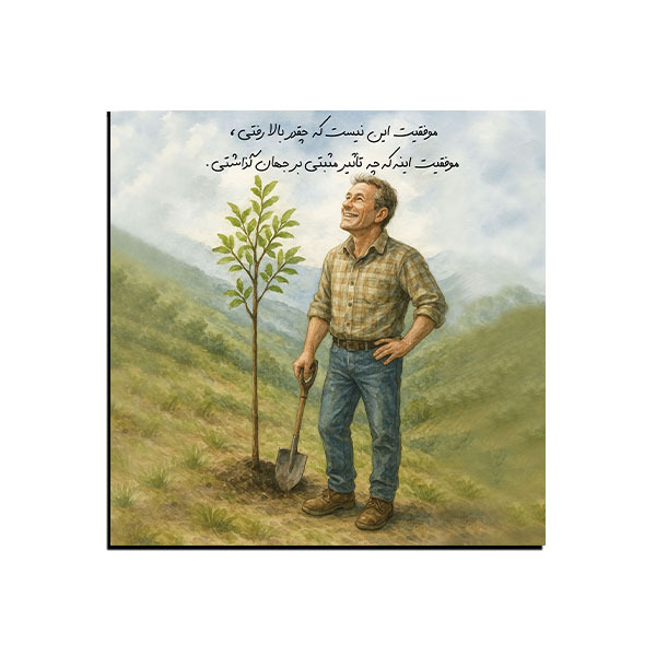 تابلو انگیزشی  موفقیت این نیست