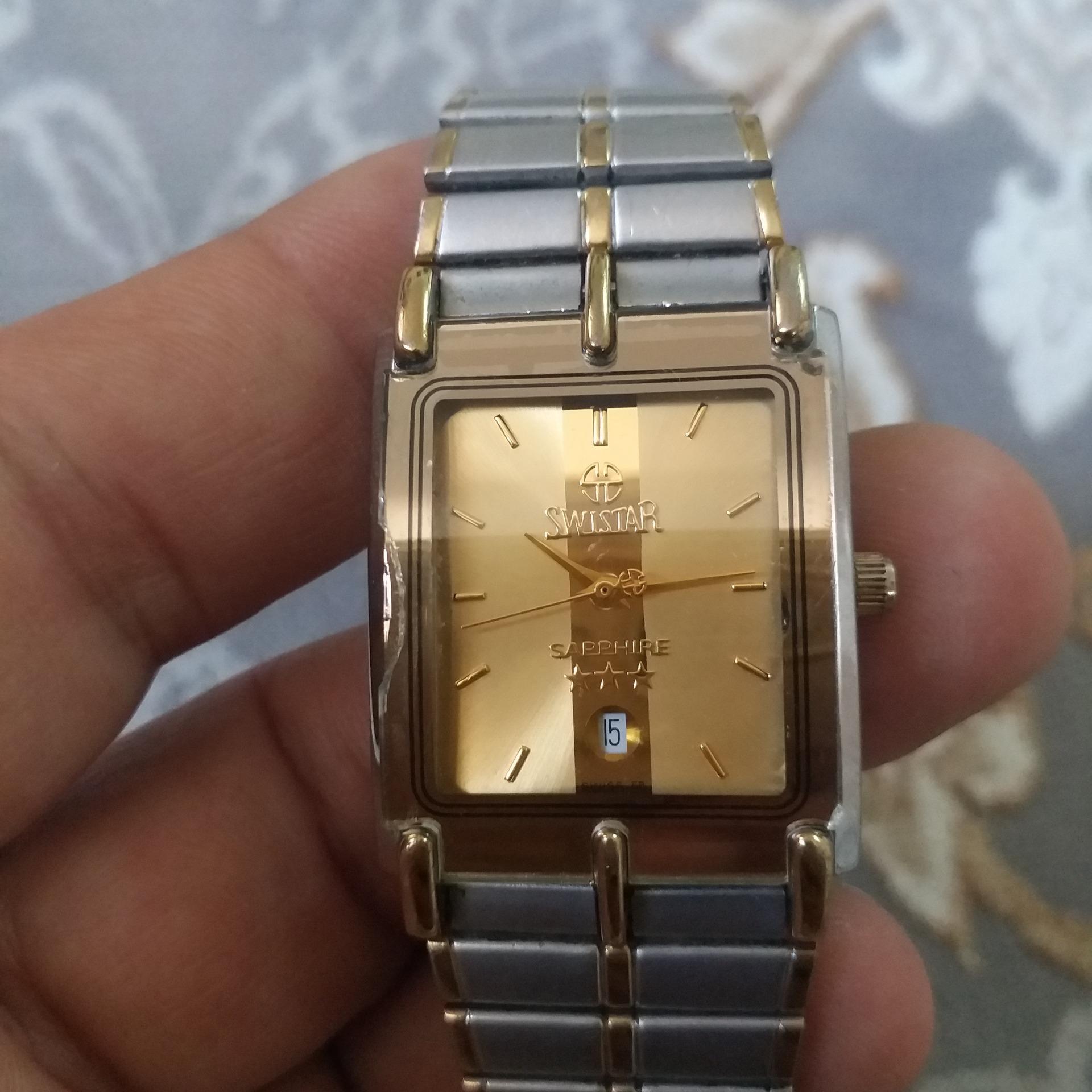 ساعت مچی SWISTAR 23K طلا سویستار
