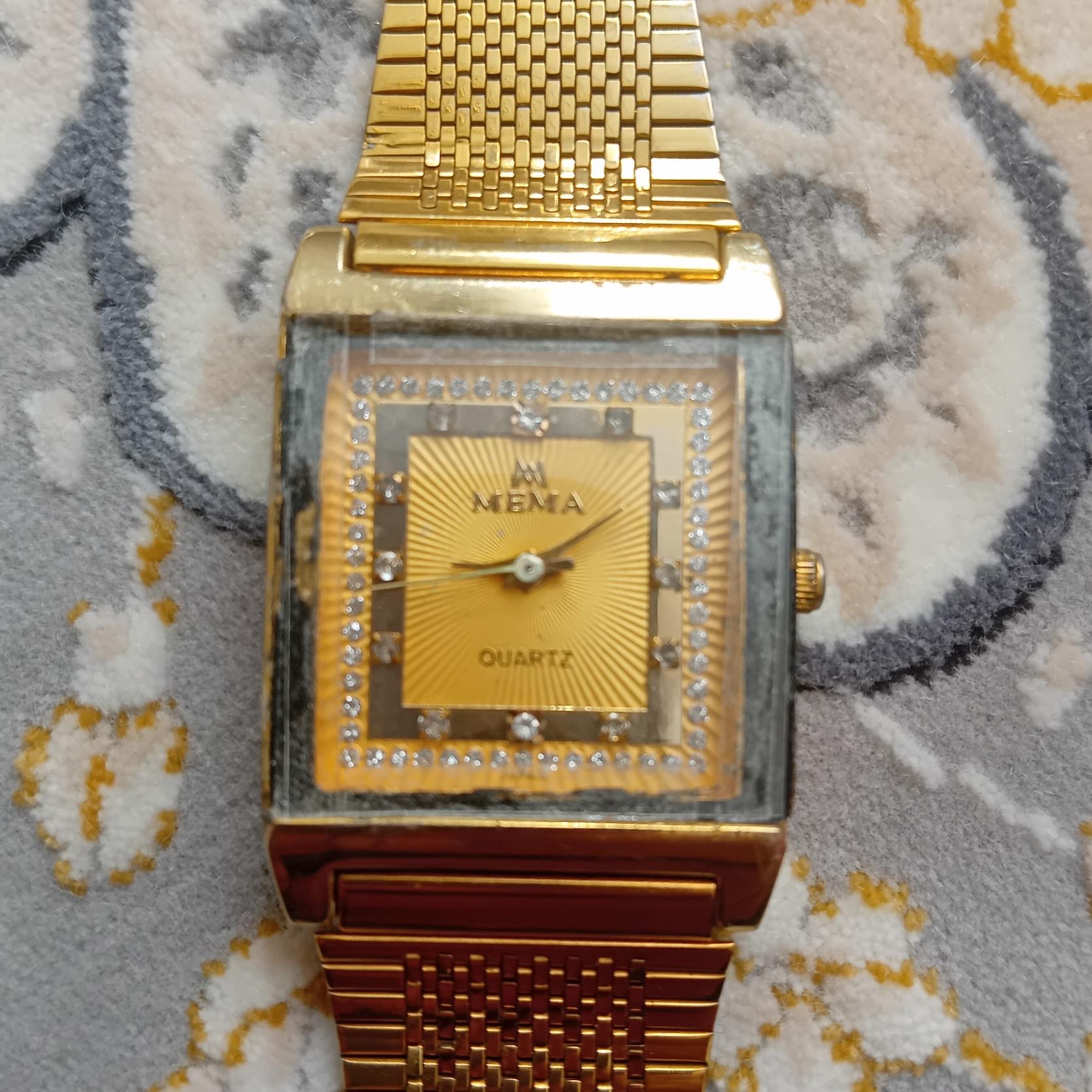 ساعت مچی مردانه مما MEMA روکش طلا 23