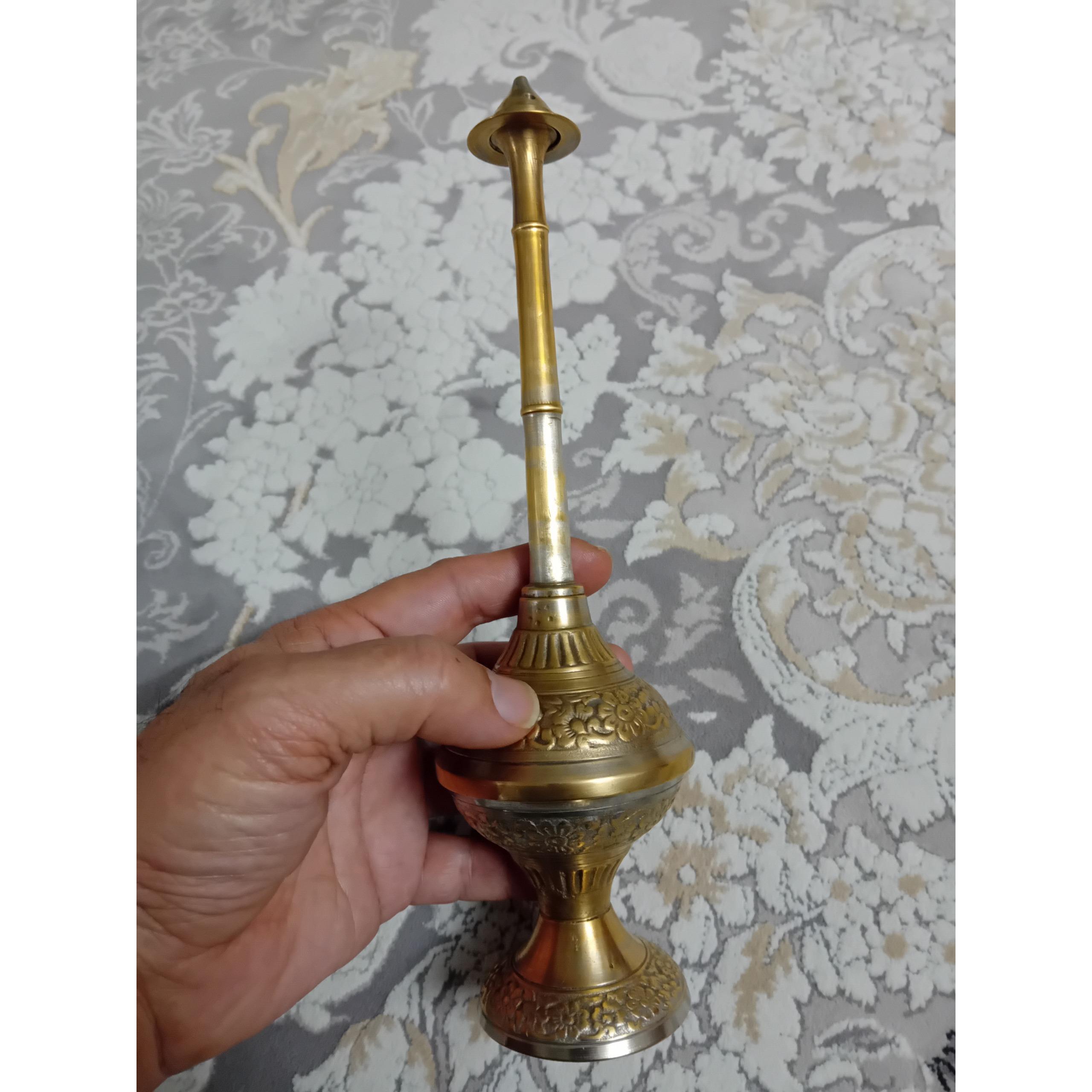 گلاب دان یا گلاب پاش برنزی سنگین