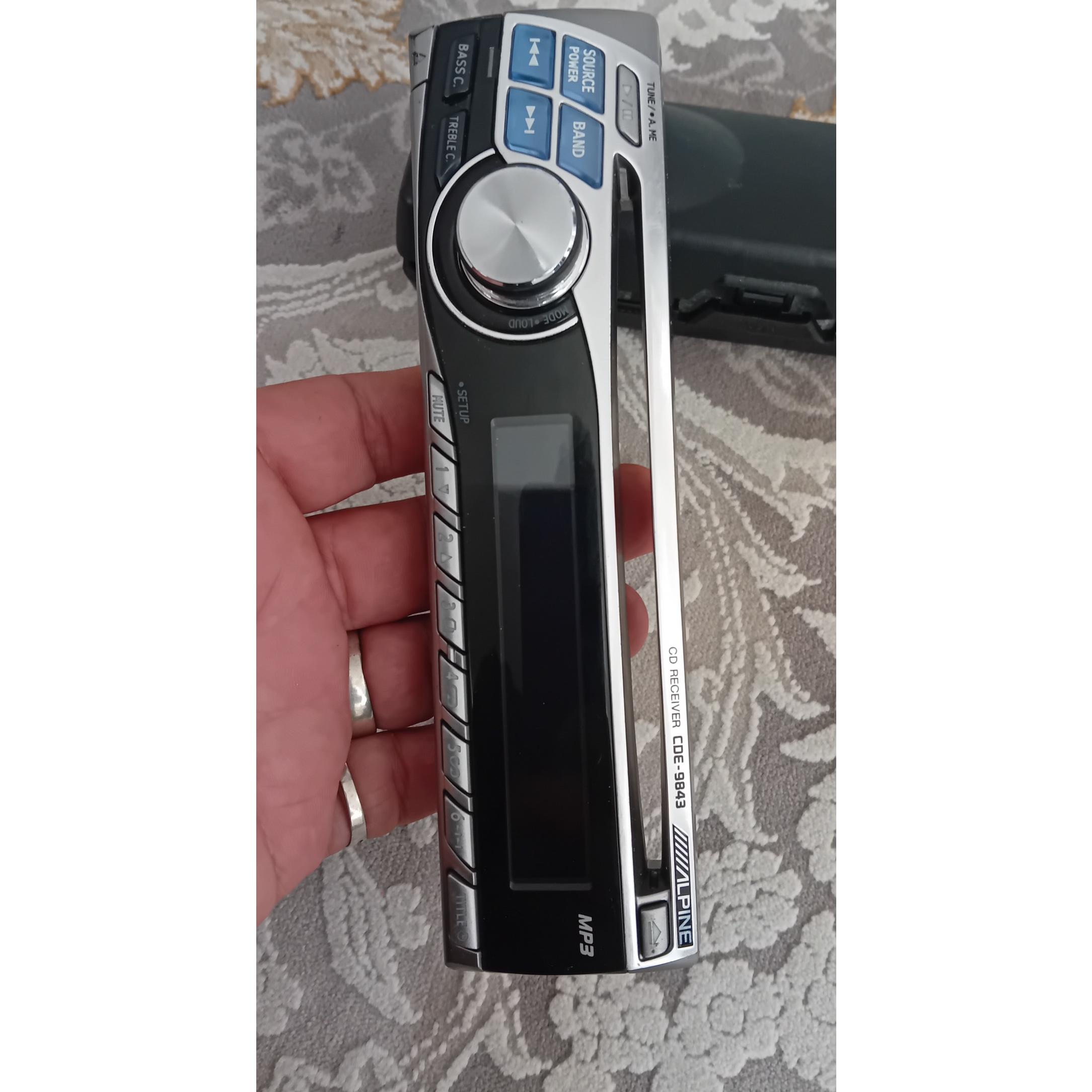 پنل پخش آلپاین CD خور اصلیALPINE 9843