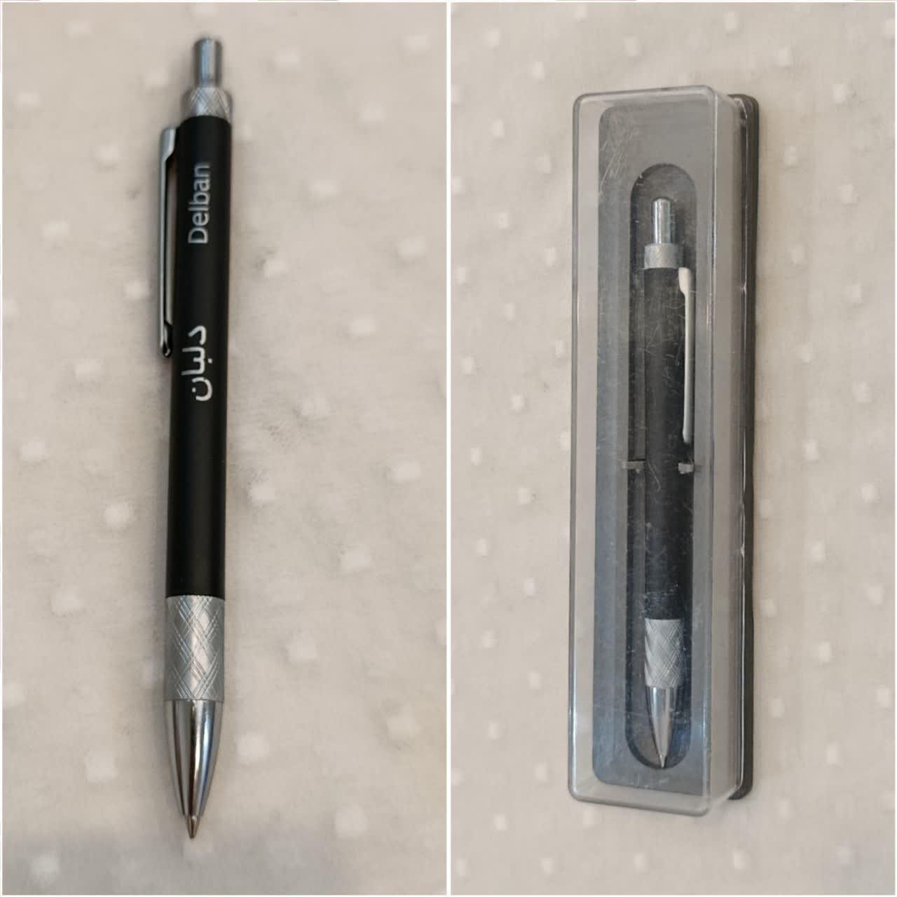 خودکار زیبا فلزی جوهر ندارد توضیحات