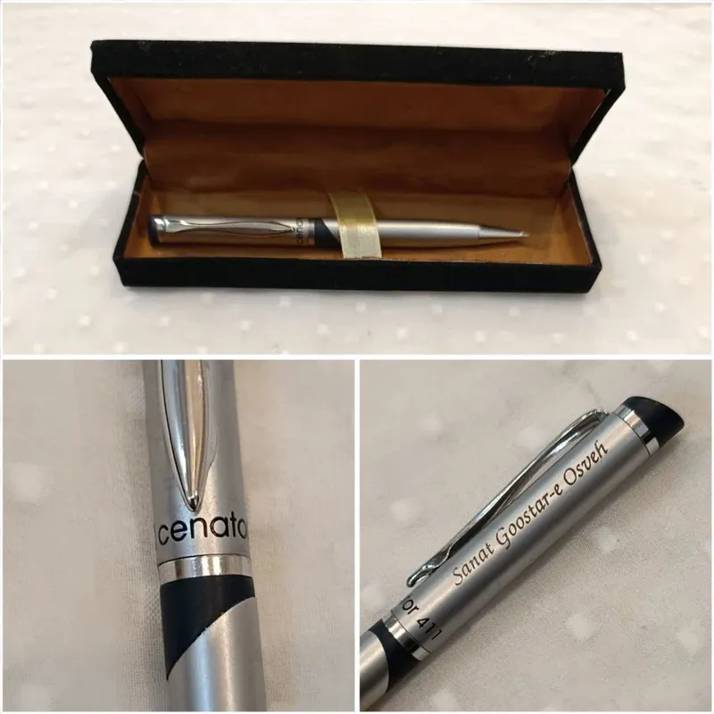 خودکار سناتور با جعبه نو ولی جوهر خشک شده