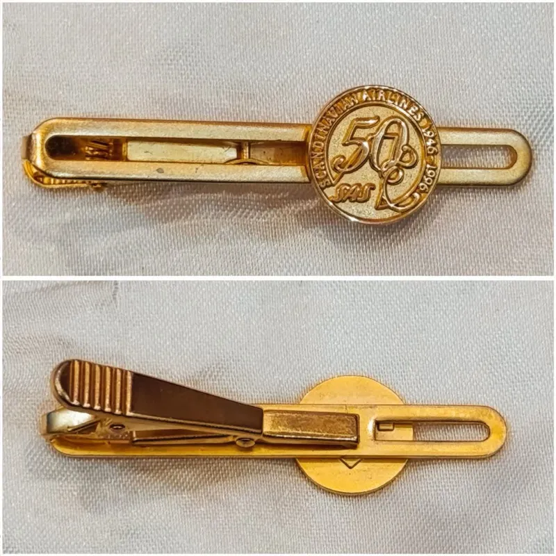 گیره کروات یادبودی روکش طلا توضیحات