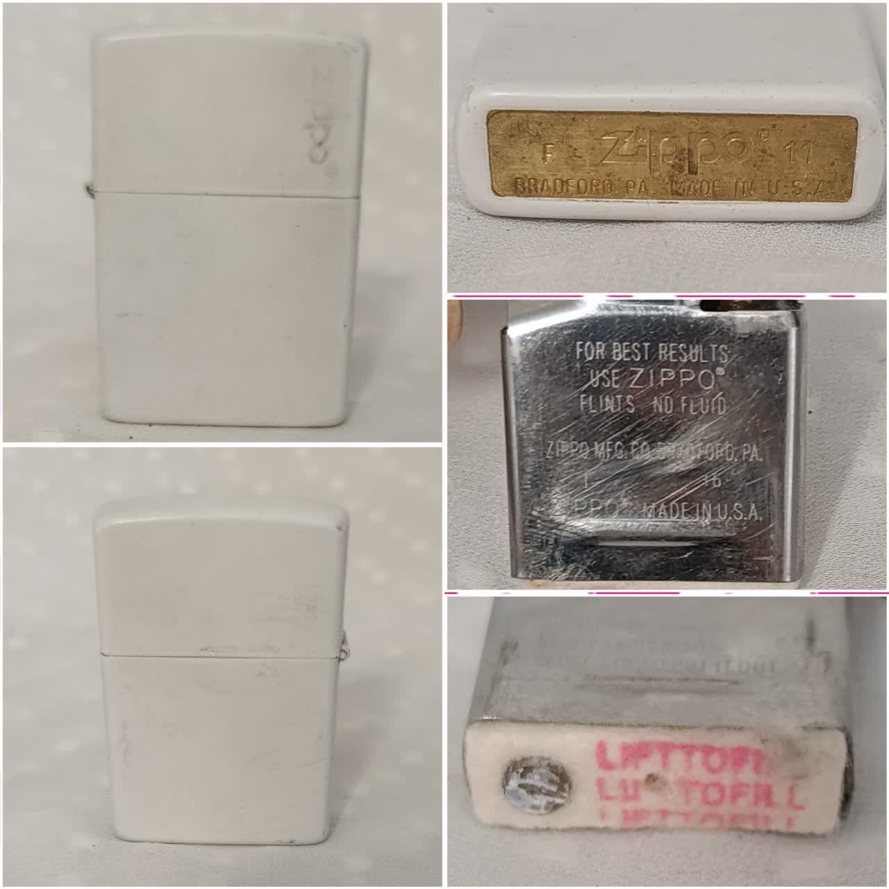 فندک زیپو آمریکایی اصل بنزین ندارد توضیحات دارد