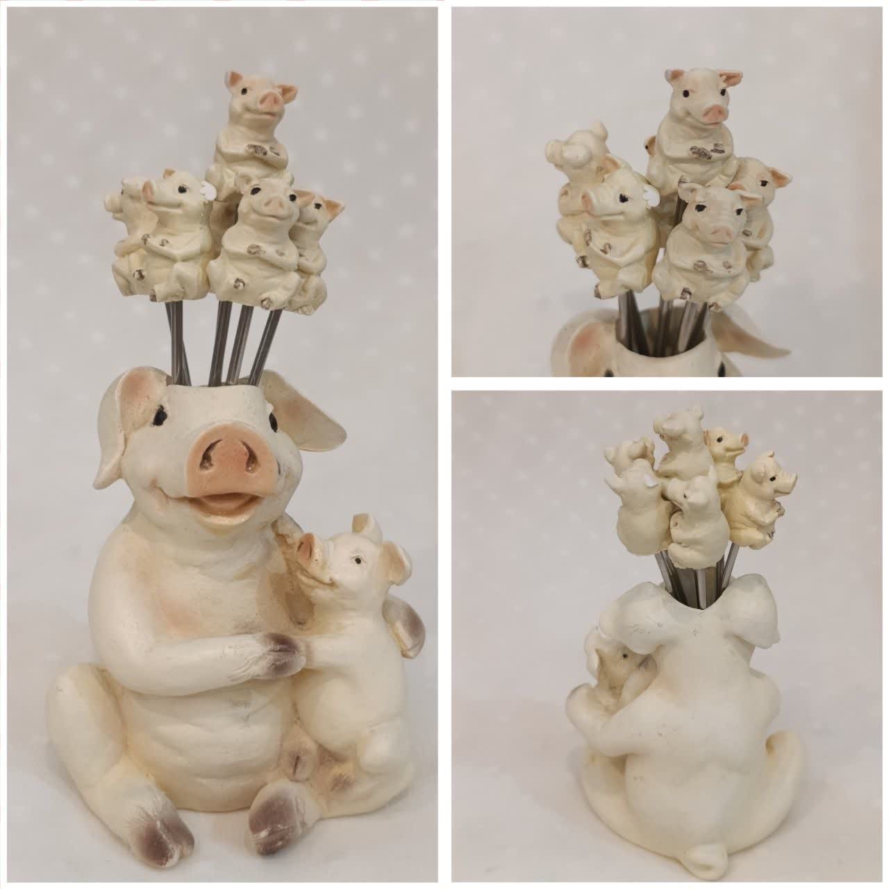 چنگال زیتون خوری خوک زیبا توضیحات