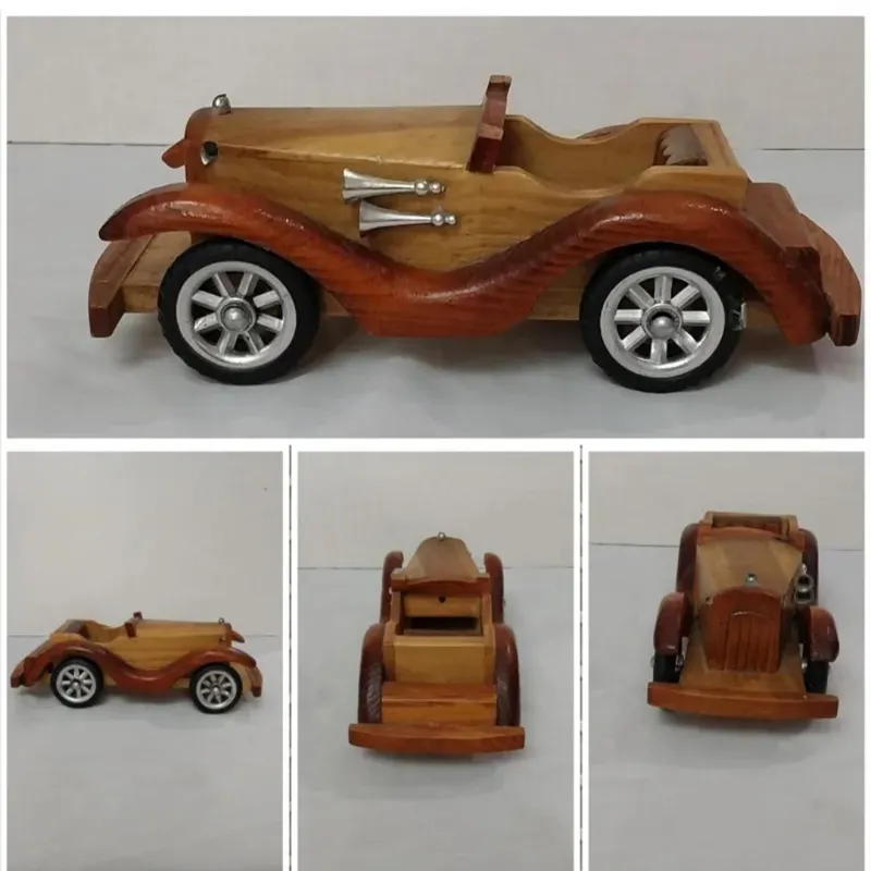 ماشین چوبی 20 در 7/5 اینه جلو نداره توضیحات