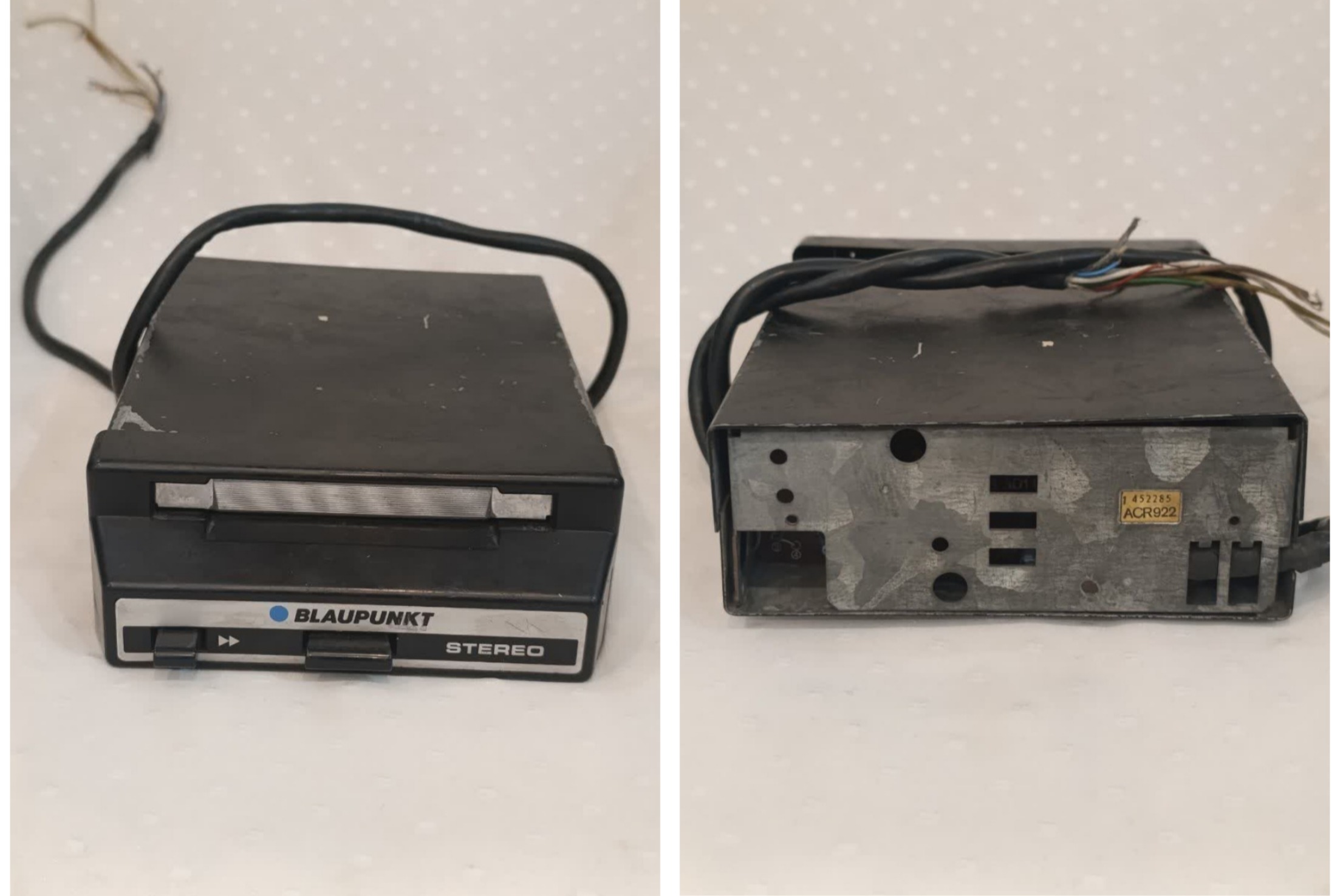 رادیو پخش قدیمی مرسدس بنز توضیحات