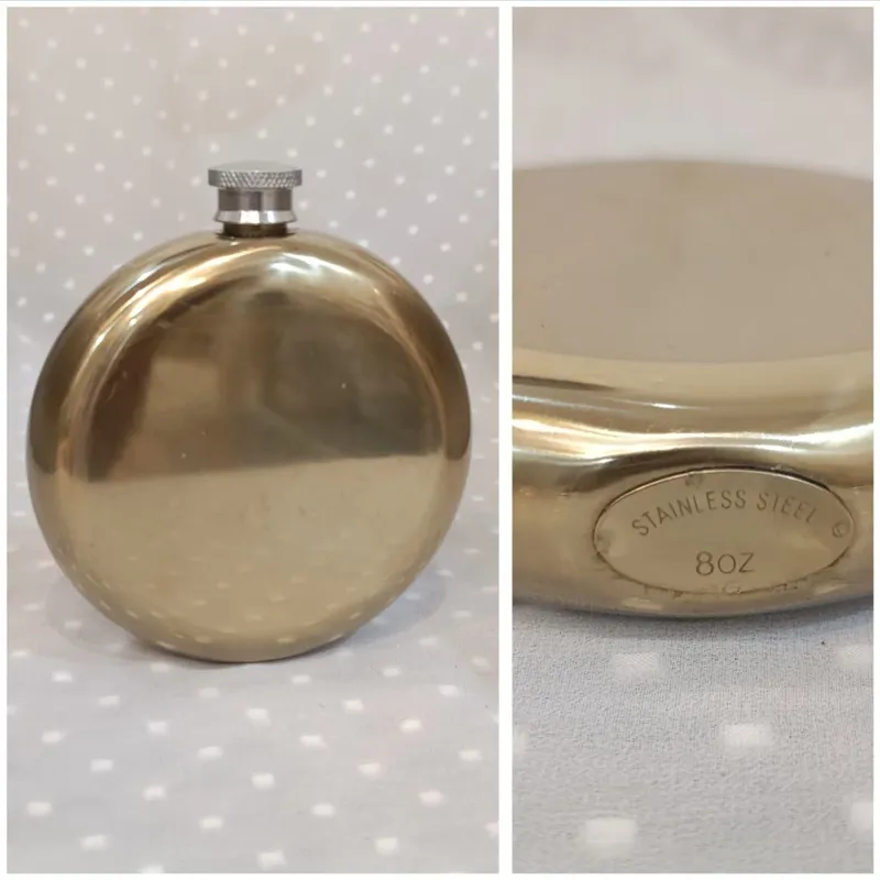 قمقمه جیبی گرد بزرگ 12 سانت توضیحات