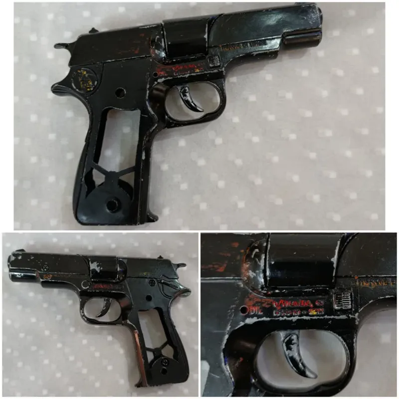 تفنگ ترقه ای خشاب نداره و نمیزنه 16 سانت توضیحات