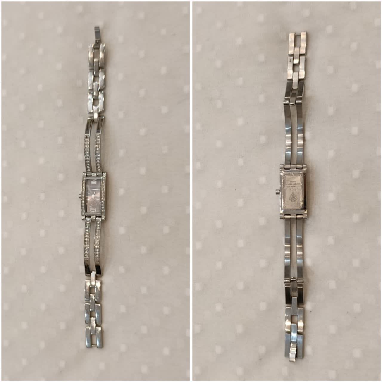 ساعت گوچی سوییس موتور ژاپن سالم توضیحات