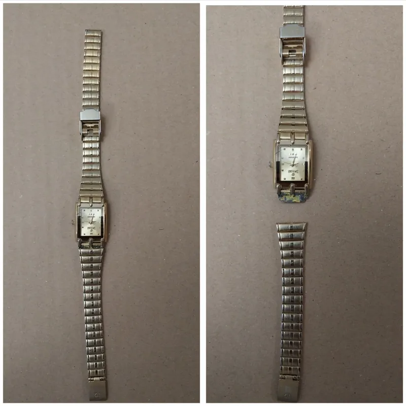 ساعت مچی ابکاری طلا توضیحات دارد