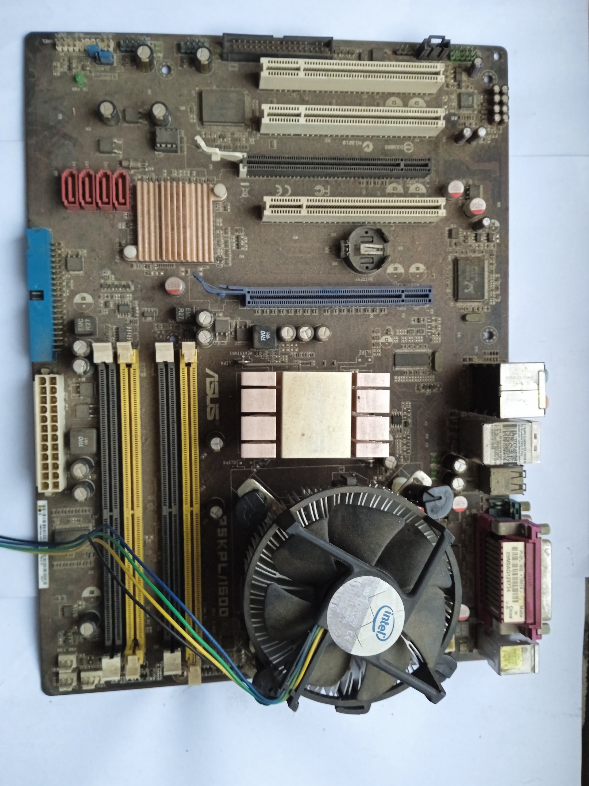 مادر برد ایسوز asus p5kpl/1600 با cpu intel