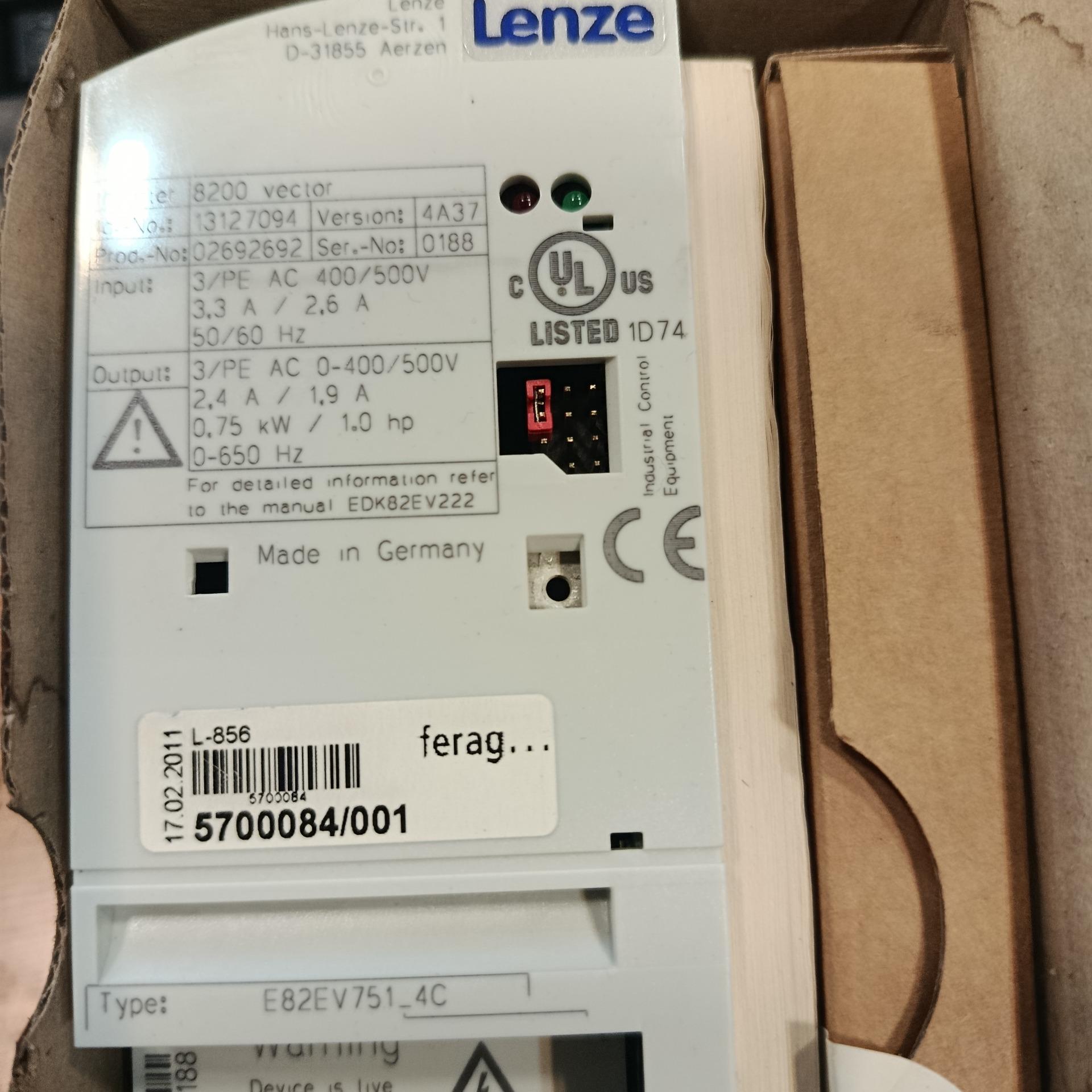 درایو لنزه 0.75kw