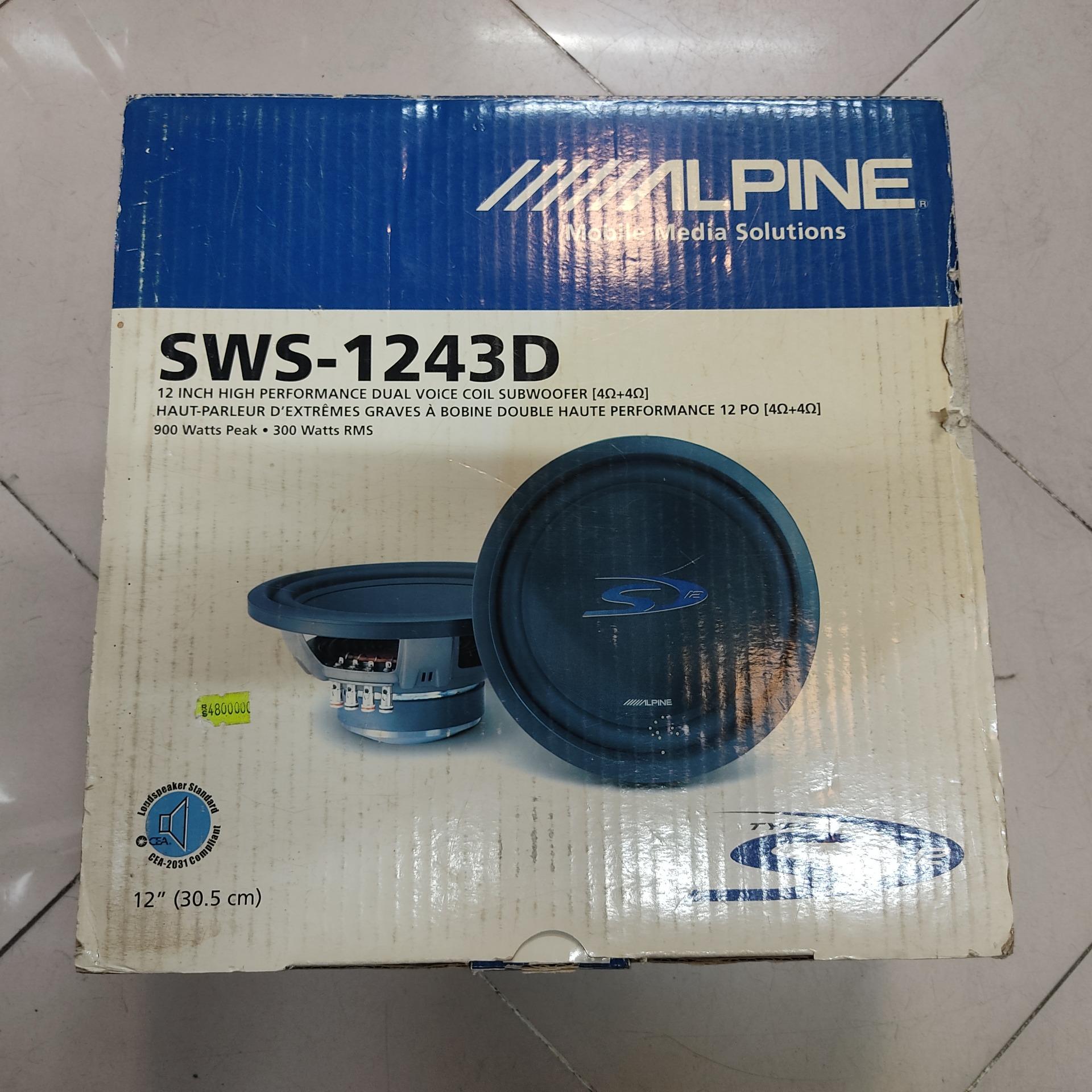 ساب آلپاین مدل 1243