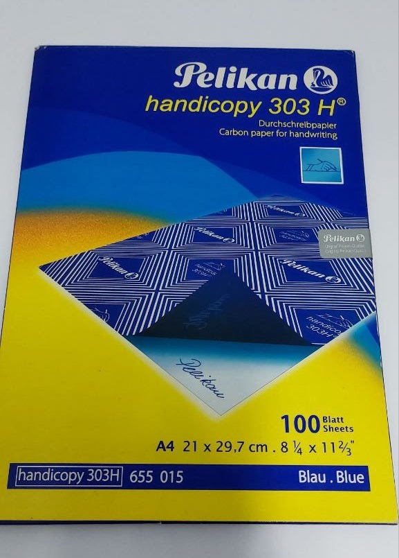 کاربن آبی پلیکان Pelikan 303 بسته 100 عددی