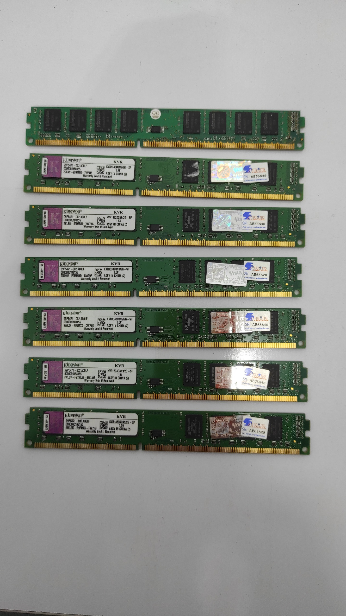رم Kingston 2GB 1333 D3