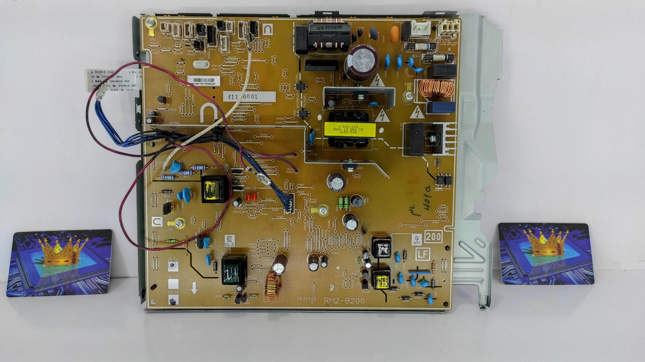 برد تغذیه پرینتر HP M401 425 مدل RM2-8200