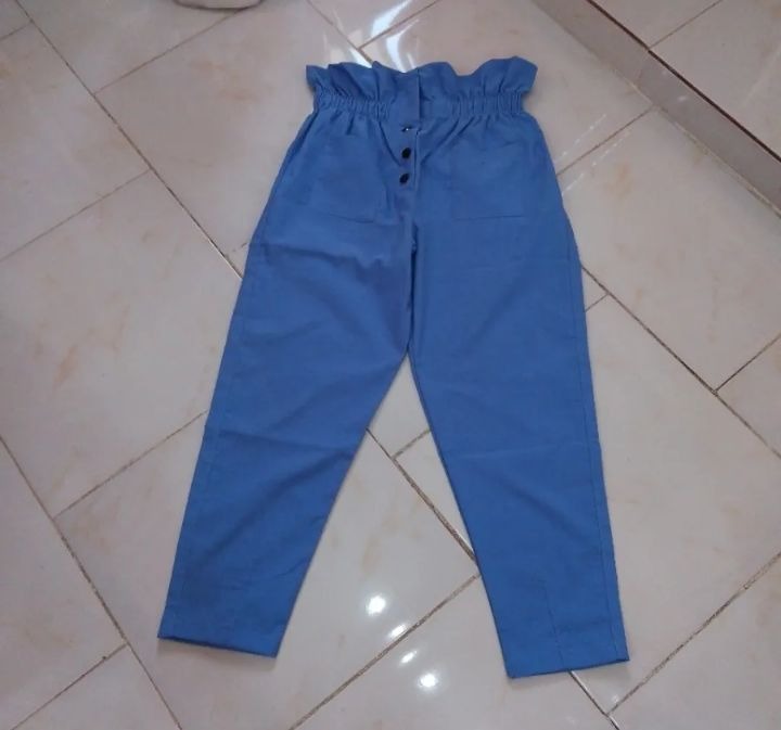 شلوار کتان زنانه