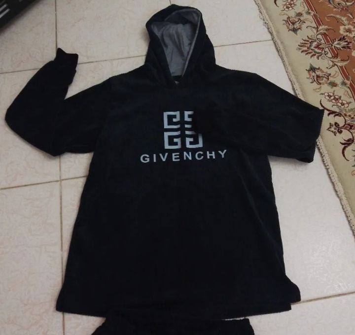 ست هودی و شلوار مخمل