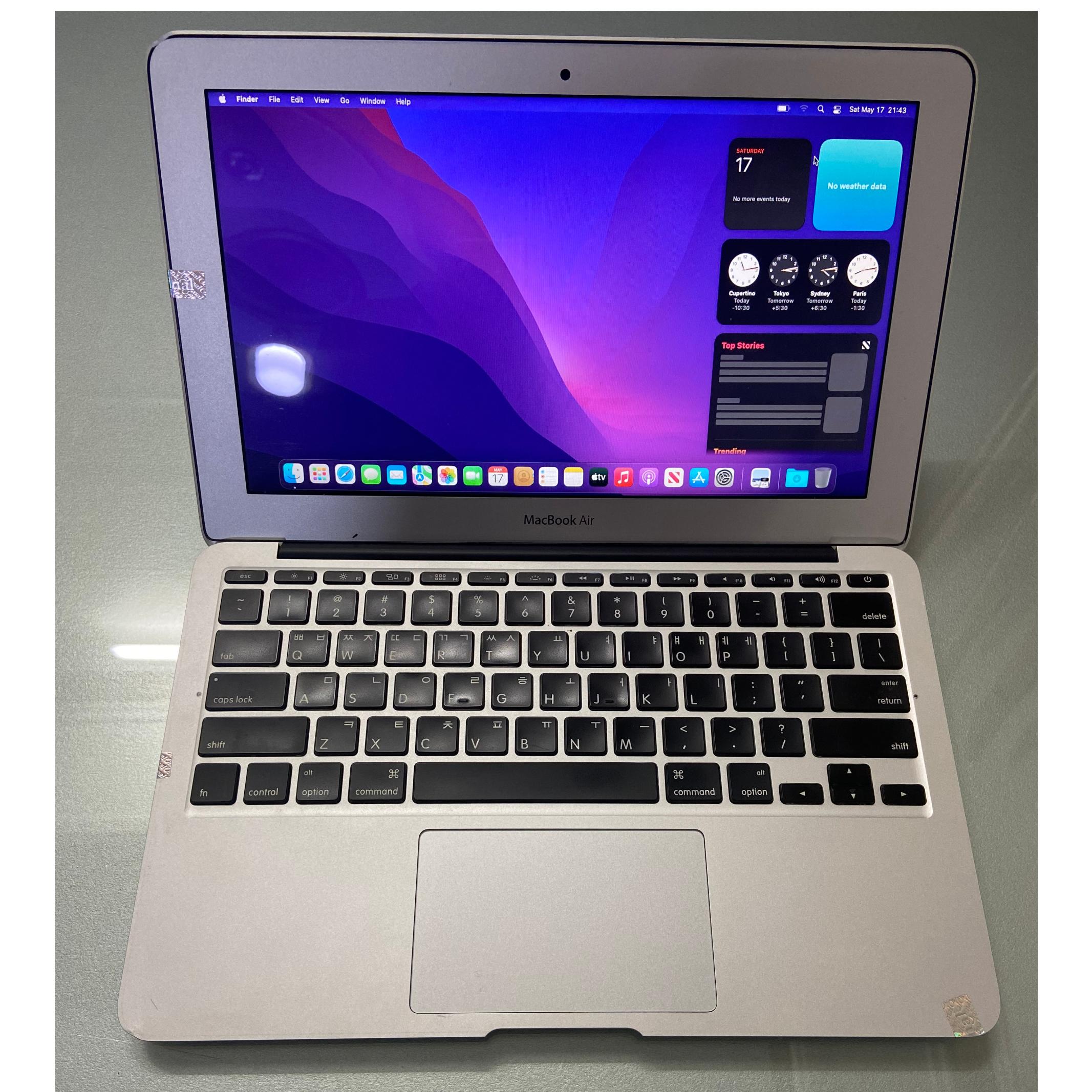 MacBook Air A1370 2011 i5 11inch Ram4 120G