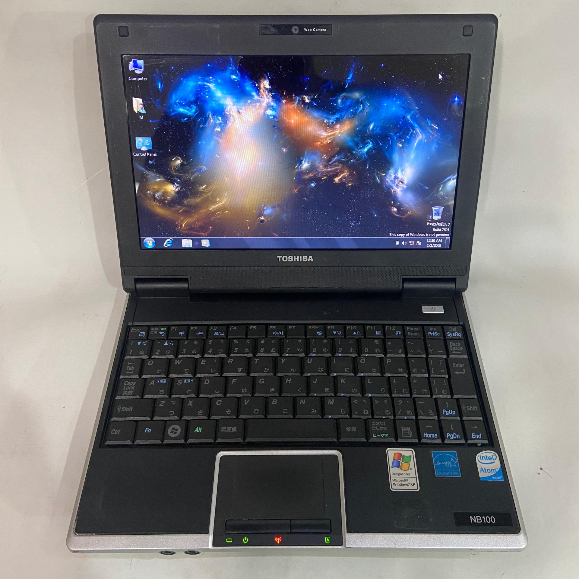 Toshiba NB100 RAM1 120G