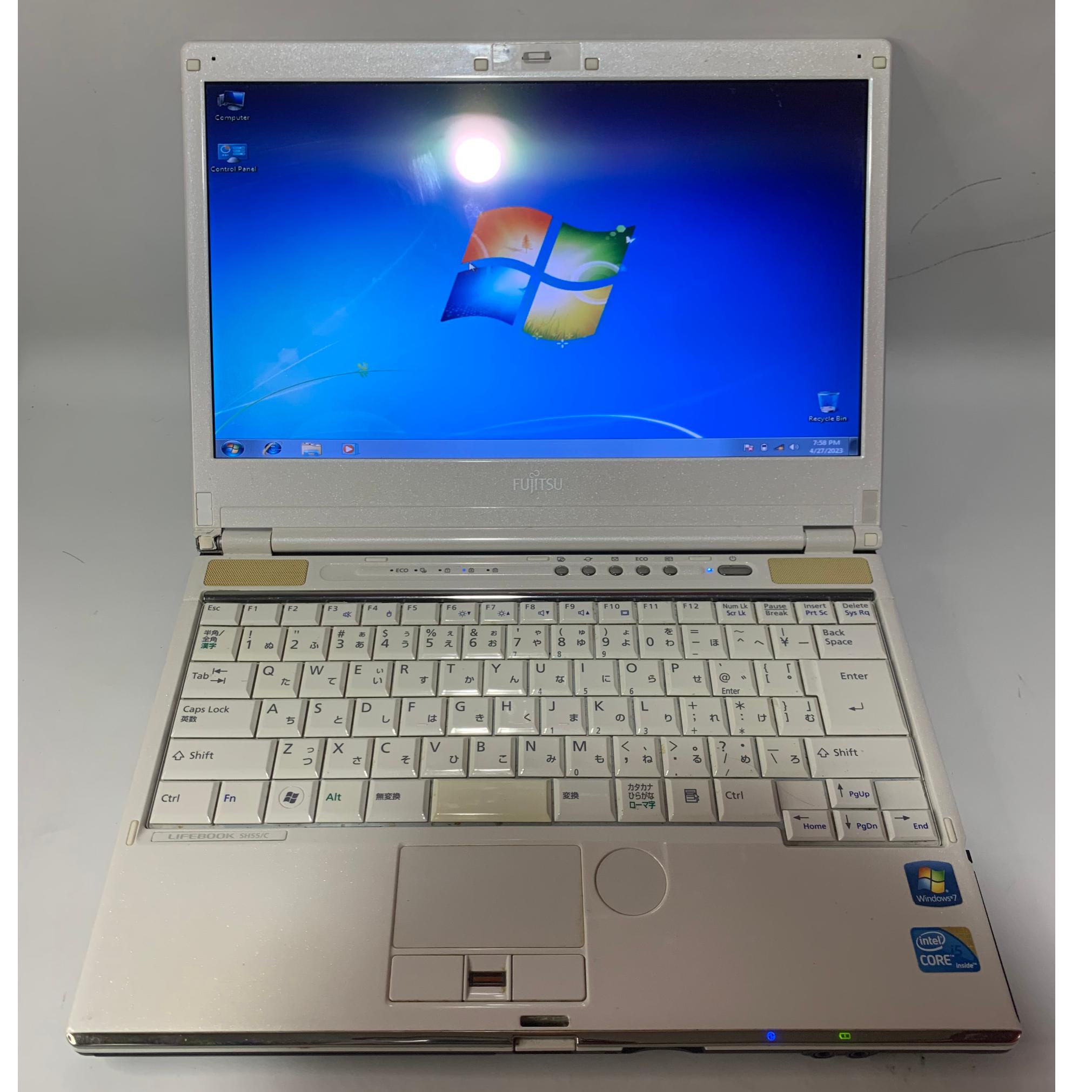 Fujitsu lifebook SH55 i3 RAM4 160G