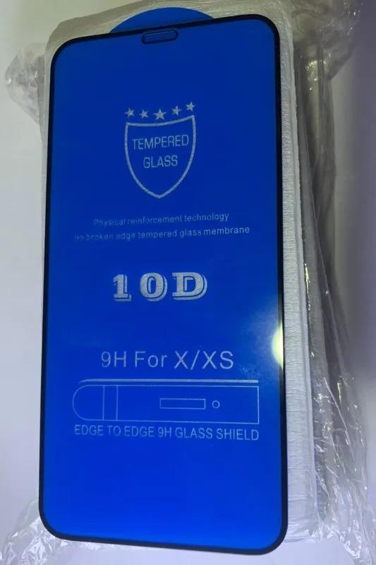 گلس گوشی موبایل iphone X/XS جنس عالی مشکی